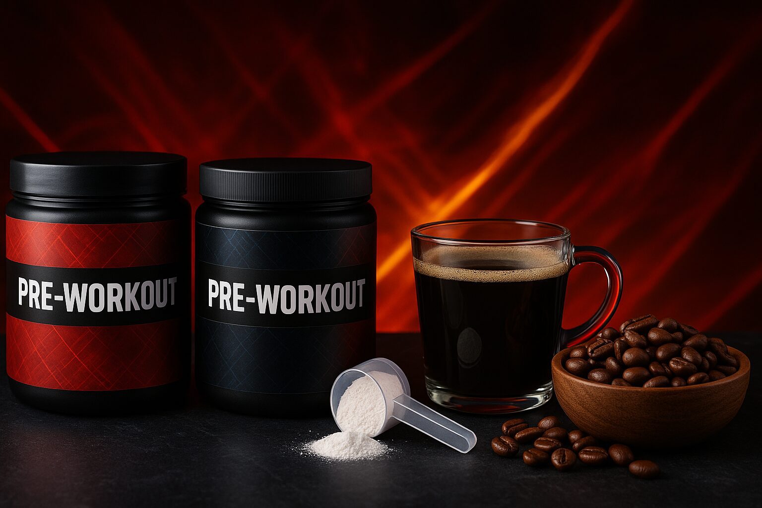 pré-treino sem cafeína, pré-treino com cafeína, stim-free, suplementos, vasodilatador, pump, nootrópicos, treino noturno, cafeína, performance